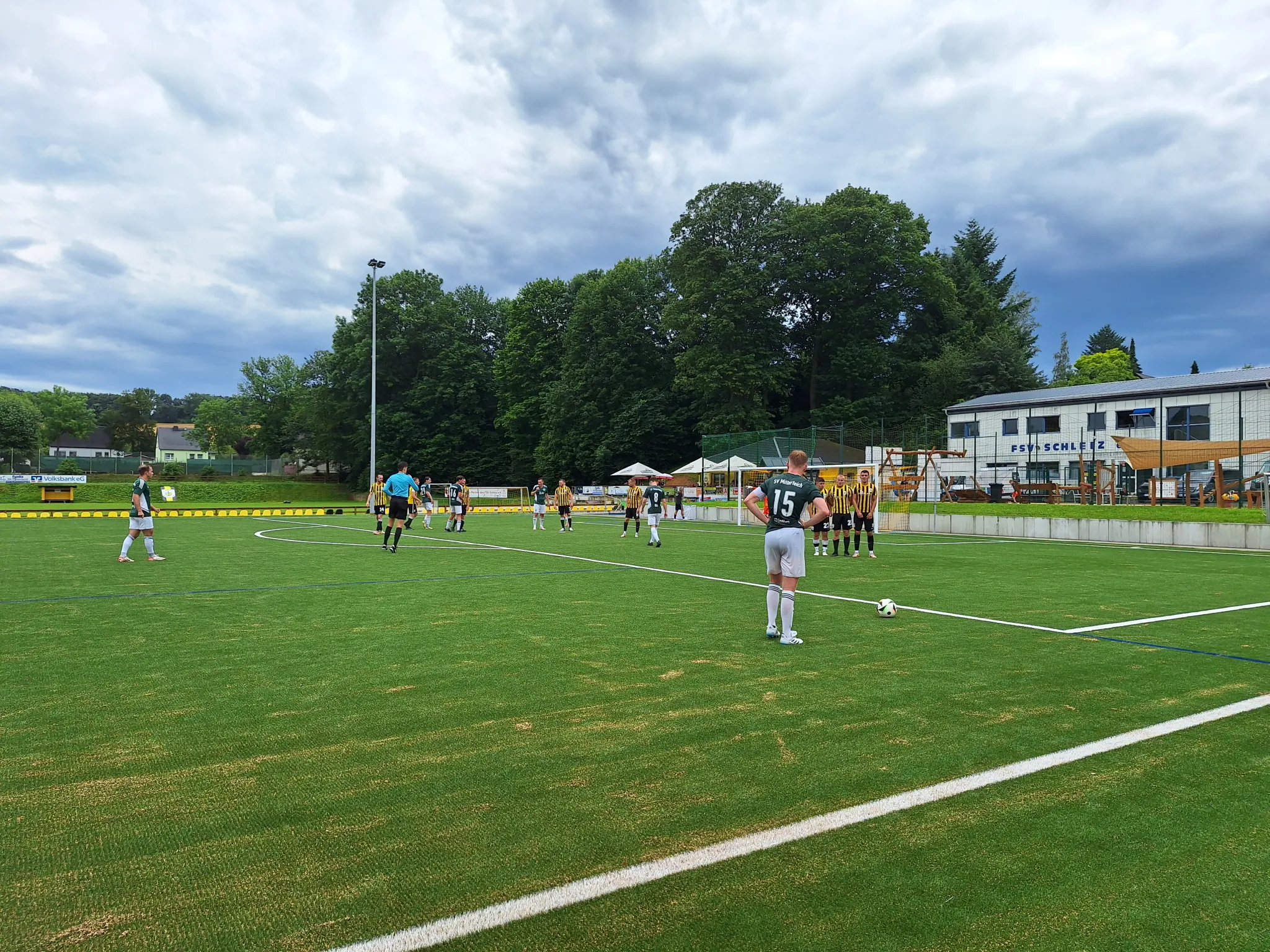 FSV Schleiz unterliegt SV Mitterteich beim Kunstrasendebüt am Fasanengarten