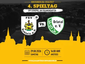 Spitzenspiel der KOL: Primus Orlatal reist zum Verfolger Schleiz II