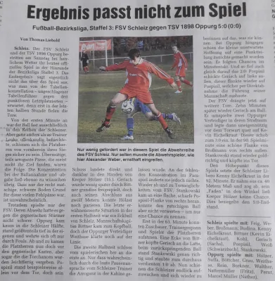 21.11.2009 FSV Schleiz vs. TSV 1898 Oppurg